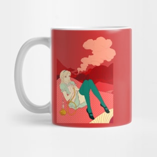 Alice smoking Mug